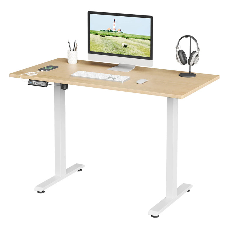 Estructura de escritorio elevable eléctrica con puerto usb | Altura 72–120 cm, ancho 90–135 cm, 70 kgEscritoriosFurniture > Office Furniture Accessories > Desk Parts & Accessories