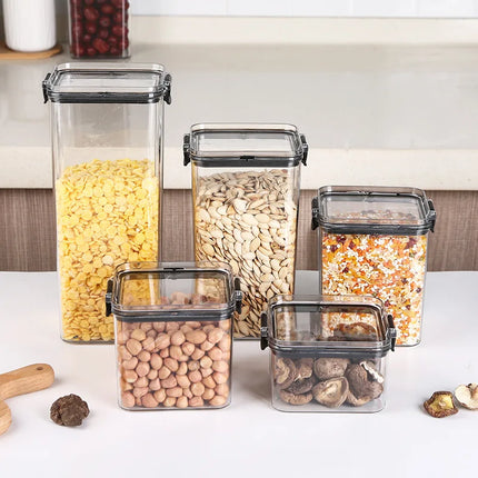 Sealed food storage containers