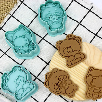 Set de molde de estampado para galletas