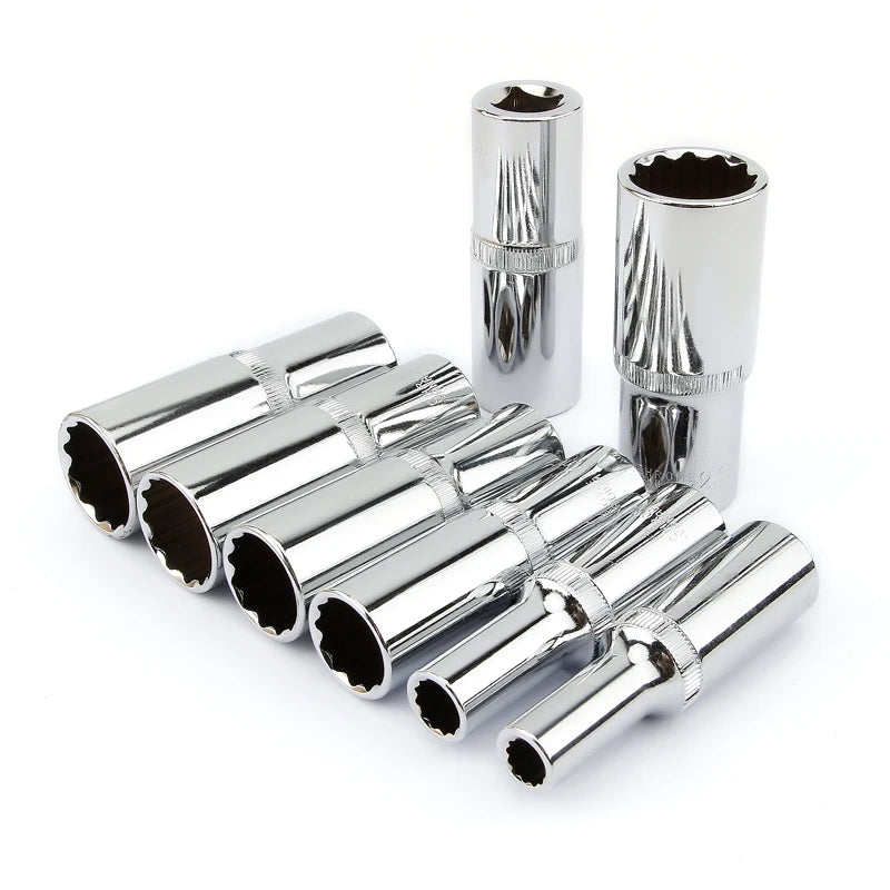 Vaso largo de impacto de 12 Puntas de 78mm 1/2Llaves de vasoHardware > Tool Accessories > Tool Sockets