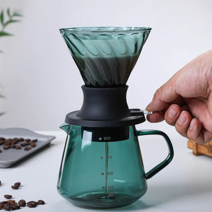 Glass Immersion Drip Coffee Machine