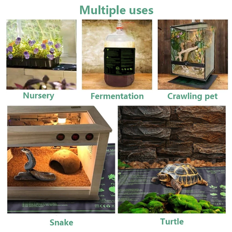 Estera térmica para semillas 5~45W 220V~240VAccesorios de jardineríaHome & Garden > Lawn & Garden > Gardening > Gardening Tools > Cultivating Tools