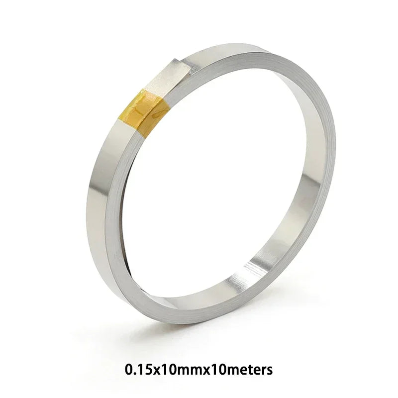 Cinta conector de acero niquelado para baterías Li-ion 10mHerramientasHardware > Building Consumables > Solder & Flux