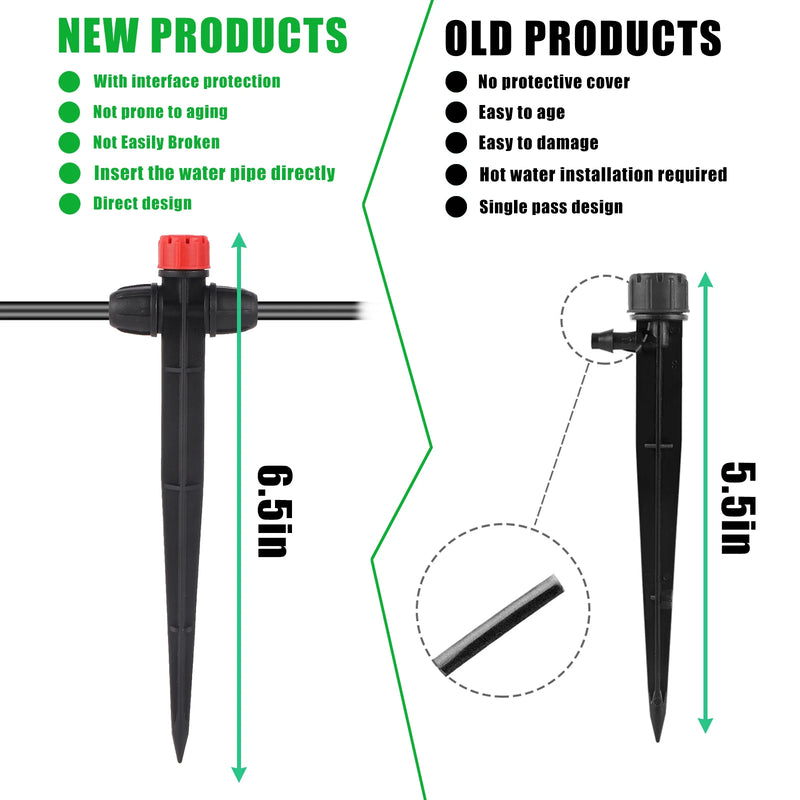 Rociador de agua con punta de 8 agujeros para jardínRiego