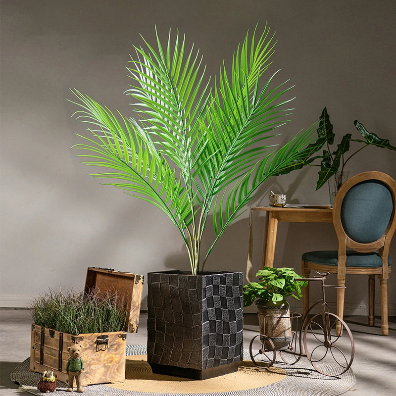 Planta artificial de palma tropical | 50-88 cm | hojas verdes realistas sin maceta para decoración de hogar, oficina y jardínPlantas artificialesHome & Garden > Decor > Artificial Flora > Artificial Non-Flowering Plants