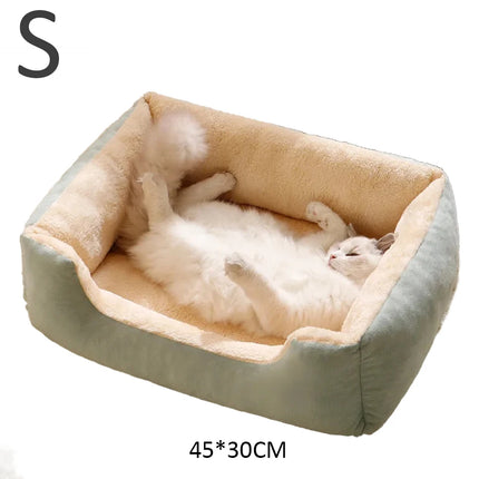 Square pet bed