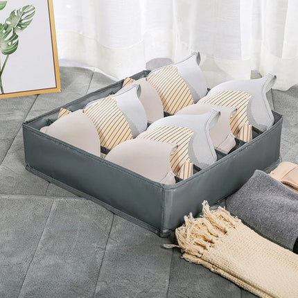 Foldable underwear storage box