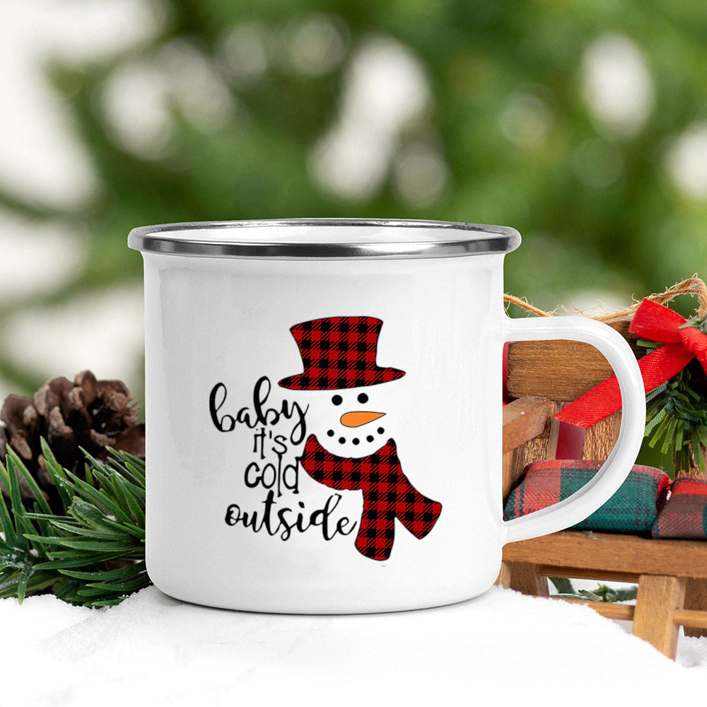 Tazas con estampados navideños