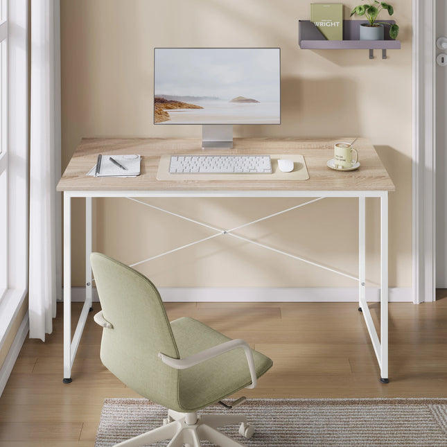 Escritorio moderno con estructura metálica | 100×50×76 / 120×60×73 / 140×60×73 cm – tablero E1EscritoriosFurniture > Office Furniture > Desks