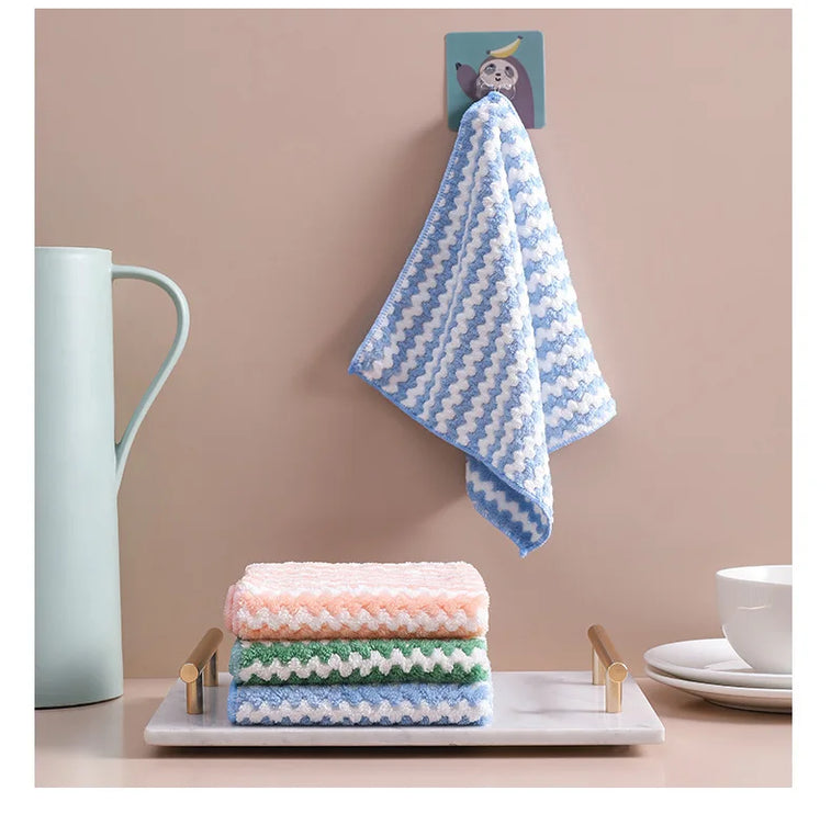 Absorbent Microfiber Kitchen Towel