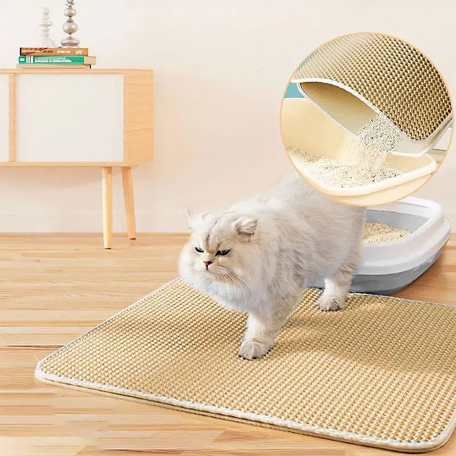 Tapis de litière pour chat