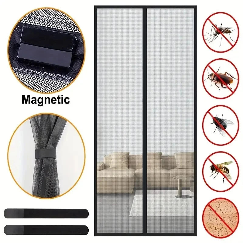 Mosquitera magnética 190-225 cm con cierre automáticoMosquiterasHome & Garden > Decor > Window Treatments > Window Screens