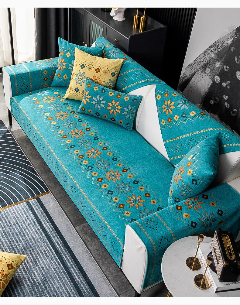 Cubiertas individuales para sofá estilo bohemio universales
