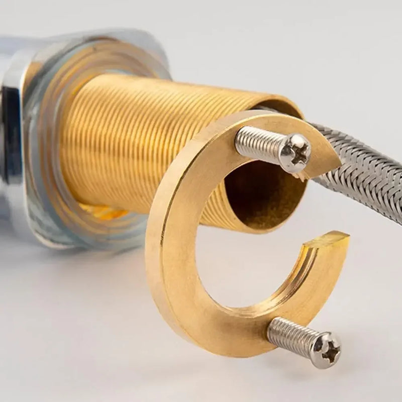 Kit de fijación para grifo con tuerca tipo C · Arandela y soporte anti-aflojamiento para lavabo y cocinaAdaptadoresHardware > Plumbing > Plumbing Fixture Hardware & Parts > Faucet Accessories