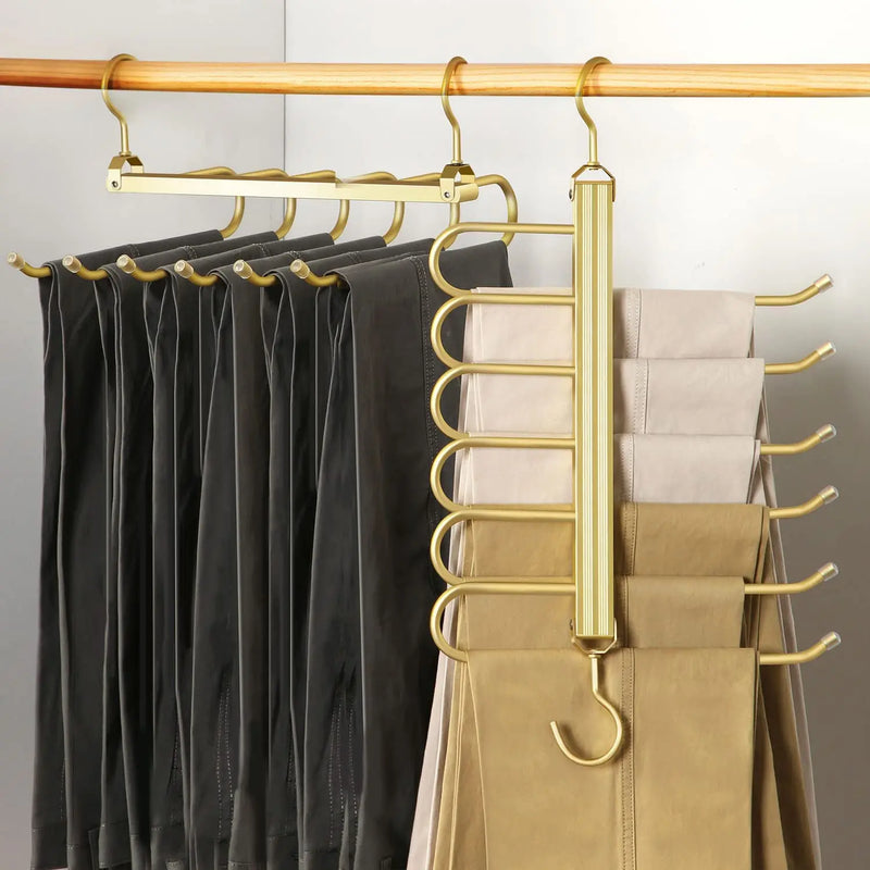 Percha plegable multiposición para pantalonesPerchasHome & Garden > Household Supplies > Storage & Organization > Clothing & Closet Storage > Closet Organizers & Garment Racks > Closet Organizers