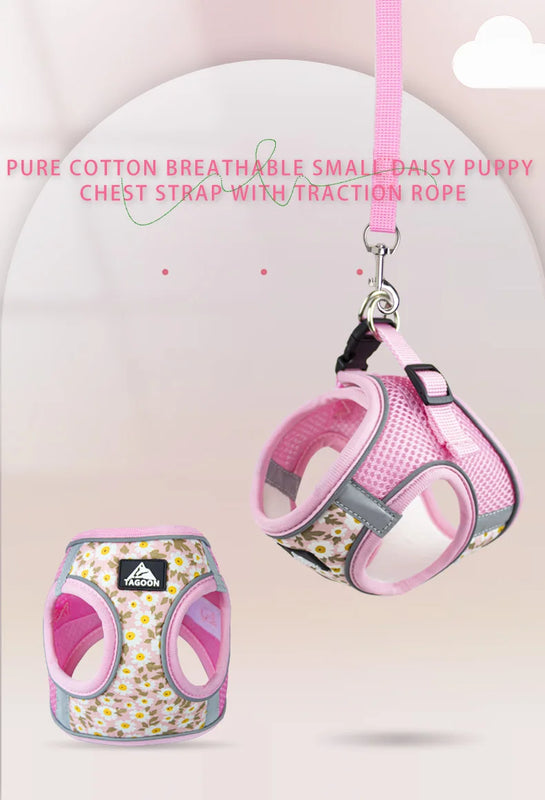 Arnés y correa reflectante de malla para mascotasArnesesAnimals & Pet Supplies > Pet Supplies > Pet Collars & Harnesses > Harnesses