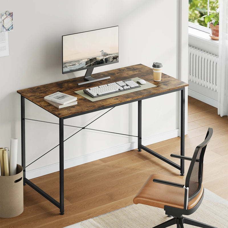 Escritorio moderno con estructura metálica | 100×50×76 / 120×60×73 / 140×60×73 cm – tablero E1EscritoriosFurniture > Office Furniture > Desks