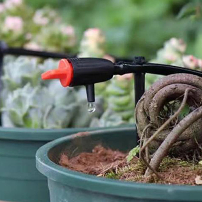 Sistema de riego por goteo ajustable pack 10 unidadesRiego