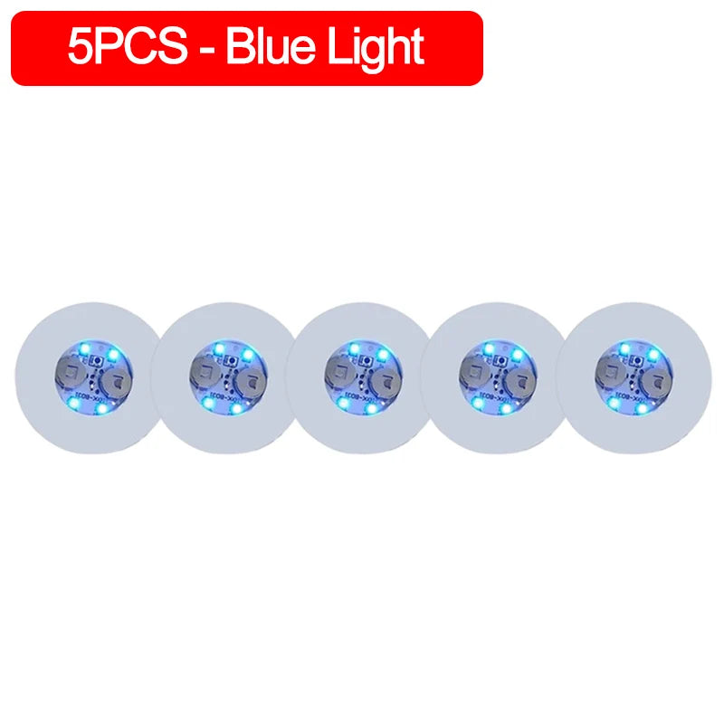 Posavasos LED adhesivos para vasos y botellas · Luces decorativas multicolorPosavasosHome & Garden > Kitchen & Dining > Barware > Coasters