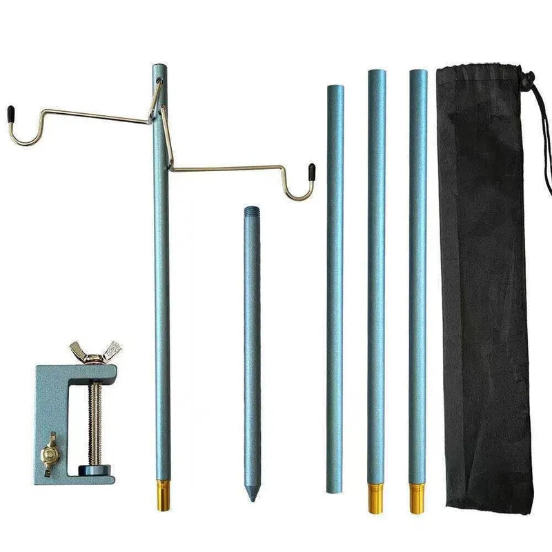 Soporte plegable para linterna de camping | Aleación de aluminio, 4 secciones y altura ajustableColgadoresUncategorized
