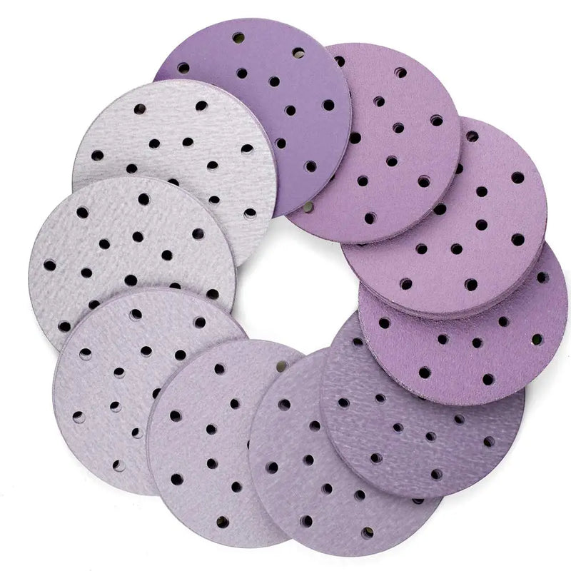 Discos de lijado de 6 pulgadas grano 60-2000 con 17 agujeros para lijadora orbital 150mmLijasHardware > Tool Accessories > Sanding Accessories > Sandpaper & Sanding Sponges > Sanding Pads