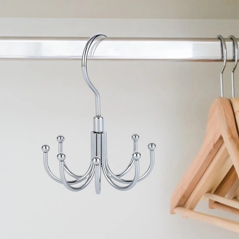 Percha multiusos de metal giratoria de 360 grados con 8 ganchosPerchasHome & Garden > Household Supplies > Storage & Organization > Clothing & Closet Storage > Closet Organizers & Garment Racks > Closet Organizers