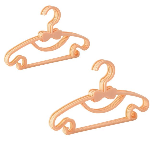 Children's hangers with bow tie design