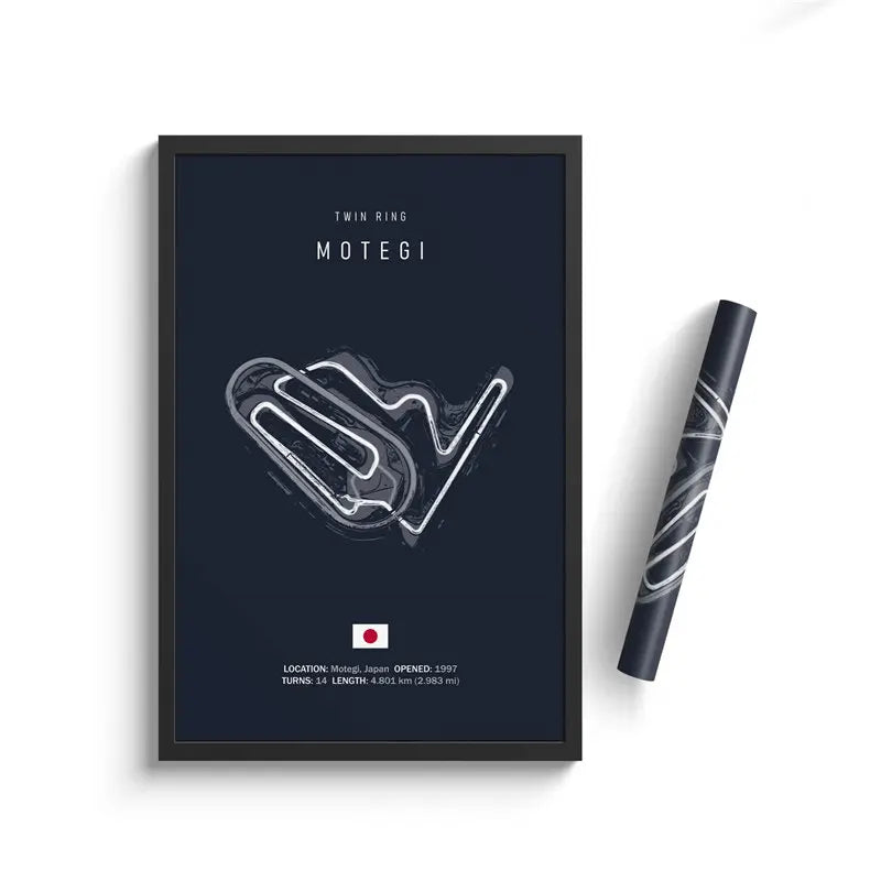 Póster sobre lienzo de pista de circuitoCuadrosHome & Garden > Decor > Artwork > Posters, Prints, & Visual Artwork > Posters