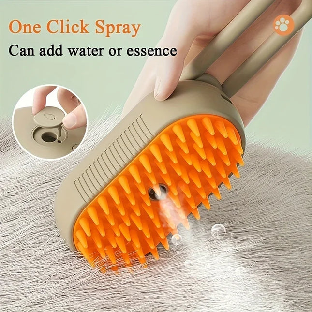 3 in 1 pet steam comb