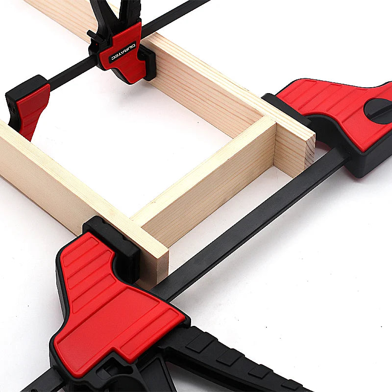 Abrazadera en F rápida de 4, 6, 12 pulgadasAbrazaderasHardware > Tools > Tool Clamps & Vises > Bar Clamps