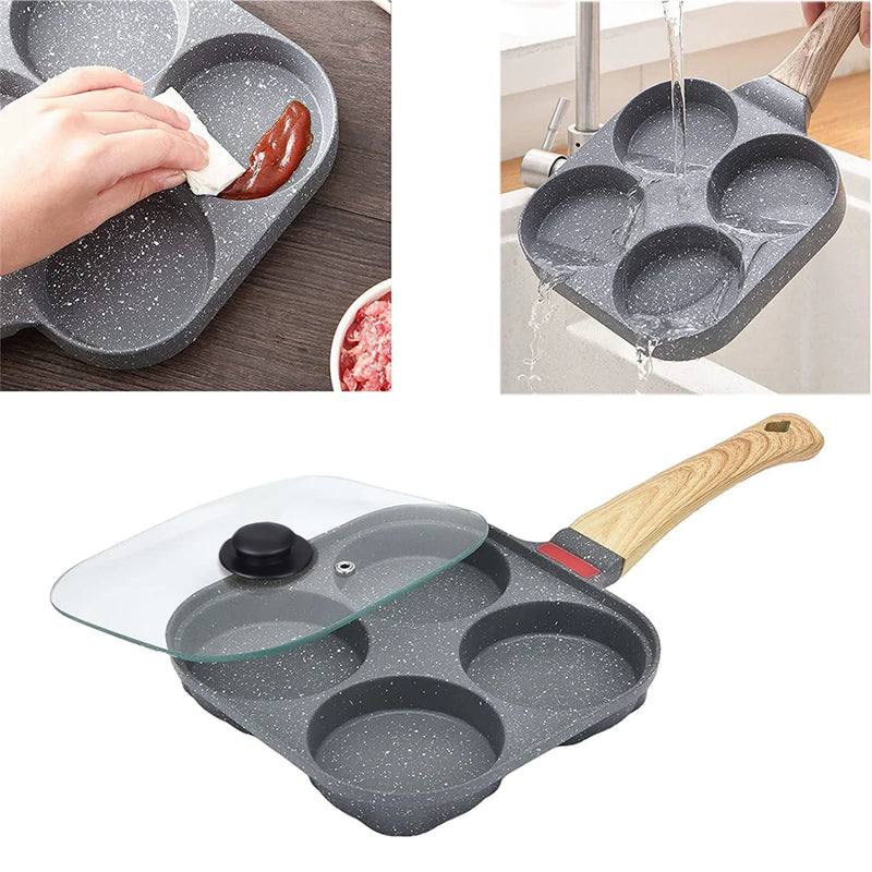 Sartén antiadherente de 4 moldesSartenesHome & Garden > Kitchen & Dining > Cookware & Bakeware > Cookware > Skillets & Frying Pans > Frying Pans
