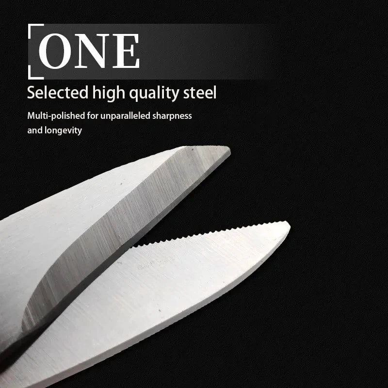 Tijeras multiusos ergonómicas de acero inoxidableTijerasHardware > Tools > Cutters > Handheld Metal Shears & Nibblers