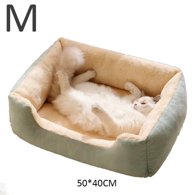 Square pet bed