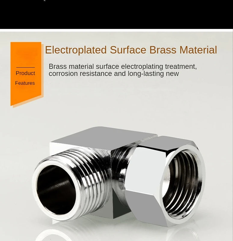 Divisor de grifo 1/2” de latón macizo · Conector en T tres vías · Una entrada y dos salidas para mangueras y tuberíasAdaptadoresHardware > Plumbing > Plumbing Fittings & Supports > Pipe Connectors