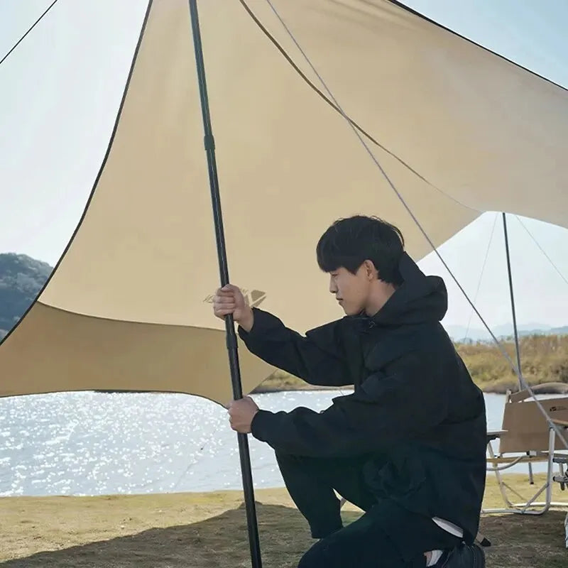 2 Postes telescópicos para toldo de camping | Aleación de aluminio, 95–235 cm, 3 seccionesPostesSporting Goods > Outdoor Recreation > Camping & Hiking > Tent Accessories > Tent Poles & Stakes > Tent Poles