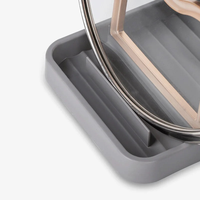 Soporte plegable multifuncional para accesorios de cocinaSoportes utensilios de cocina