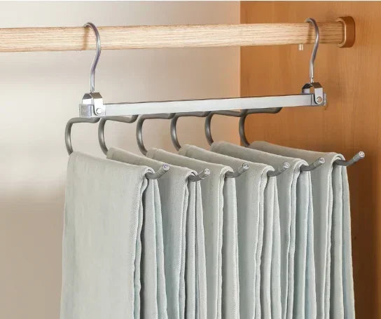 Percha plegable multiposición para pantalonesPerchasHome & Garden > Household Supplies > Storage & Organization > Clothing & Closet Storage > Closet Organizers & Garment Racks > Closet Organizers