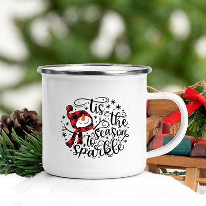 Tazas con estampados navideños