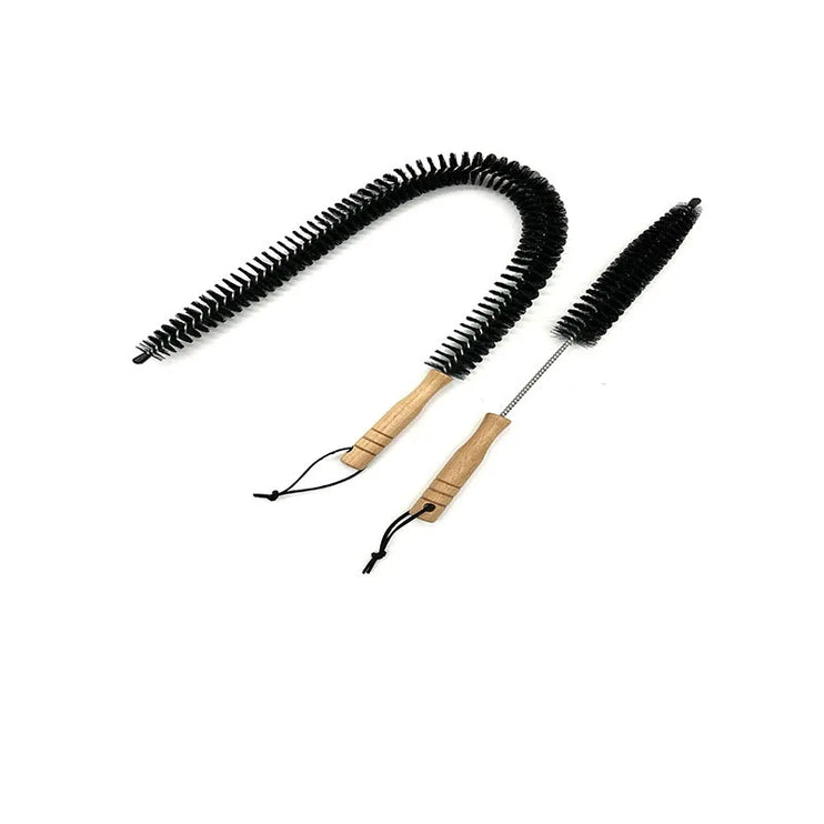 Flexible and long cleaning brush