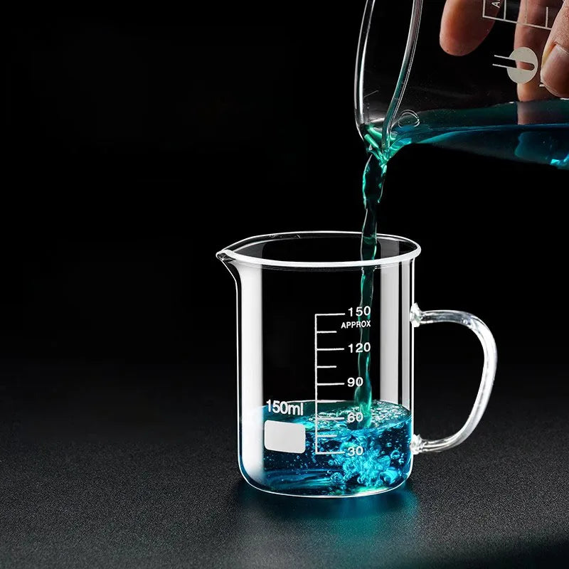 Taza medidora de vidrio borosilicato con asa – 50 ml a 1000 ml | Graduada, resistente al calorTazas medidorasHome & Garden > Kitchen & Dining > Kitchen Tools & Utensils > Measuring Cups & Spoons > Measuring Cups