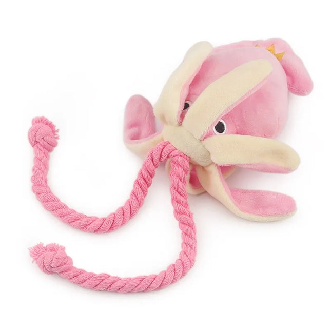 Peluche de cuerda con forma de pulpo