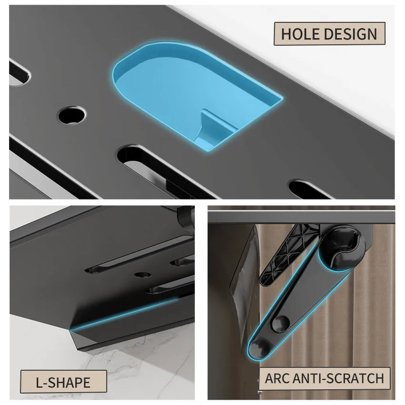 Estantería ajustable para monitor y accesoriosEstantesVehicles & Parts > Vehicle Parts & Accessories > Motor Vehicle Electronics > Motor Vehicle Video Monitor Mounts > Overhead Mounts