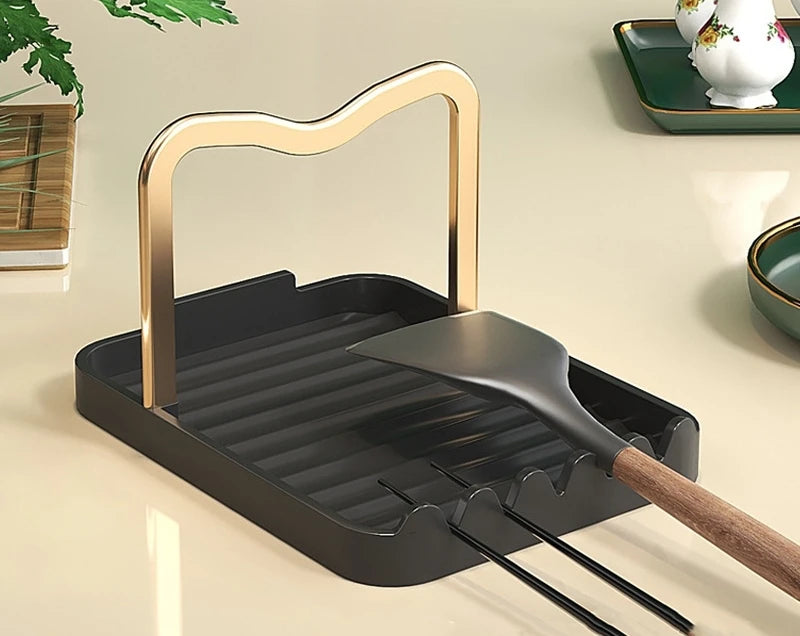 Soporte plegable multifuncional para accesorios de cocinaSoportes utensilios de cocinaHome & Garden > Kitchen & Dining > Kitchen Tools & Utensils > Kitchen Organizers > Kitchen Utensil Holders & Racks > Kitchen Utensil Holders