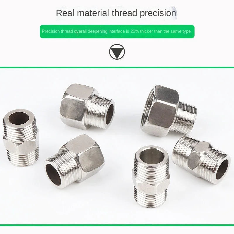 Codo en T de acero inoxidable DN20 a DN15 · Conector reductor para tuberías de agua a alta presiónAdaptadoresHardware > Plumbing > Plumbing Fittings & Supports > Pipe Adapters & Bushings > Adapters