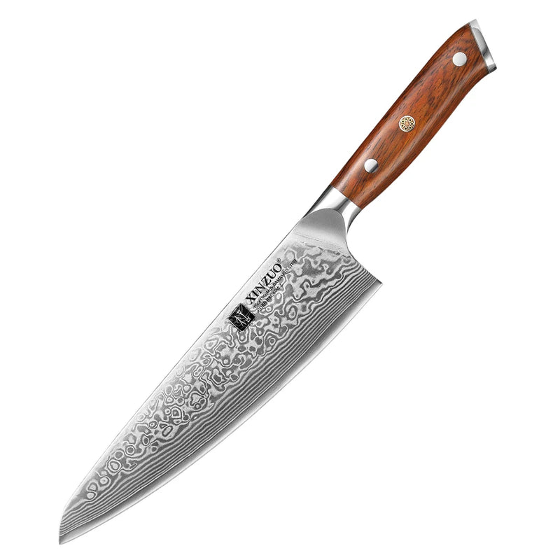 Juego de cuchillos de cocina 1-3 piezas, acero damasco 67 capas y mango de palisandroCuchillosHome & Garden > Kitchen & Dining > Kitchen Tools & Utensils > Kitchen Knives