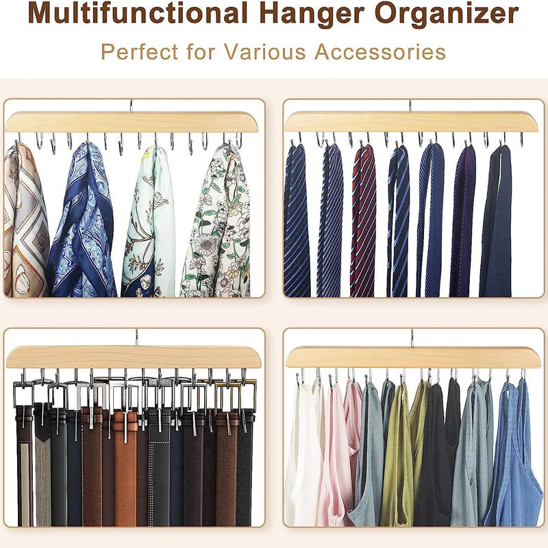 Percha con 14 ganchos para accesoriosPerchasHome & Garden > Household Supplies > Storage & Organization > Clothing & Closet Storage > Closet Organizers & Garment Racks > Closet Organizers