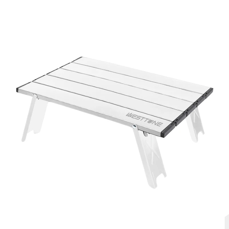 Mesa de camping mini enrollable y plegable | Aleación de aluminio, ultraligeraMesas plegablesSporting Goods > Outdoor Recreation > Camping & Hiking > Camp Furniture