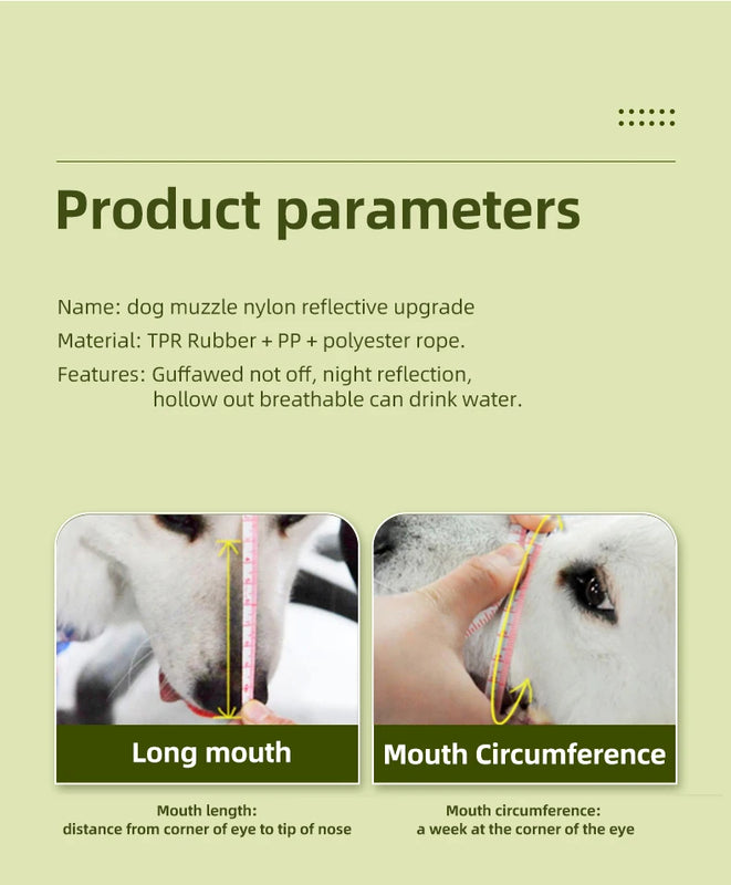 Bozal ajustable de silicona para perros - Resistente y transpirableBozalesAnimals & Pet Supplies > Pet Supplies > Pet Muzzles