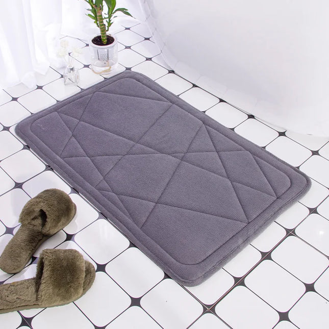 Alfombrilla de baño con estampado geométrico