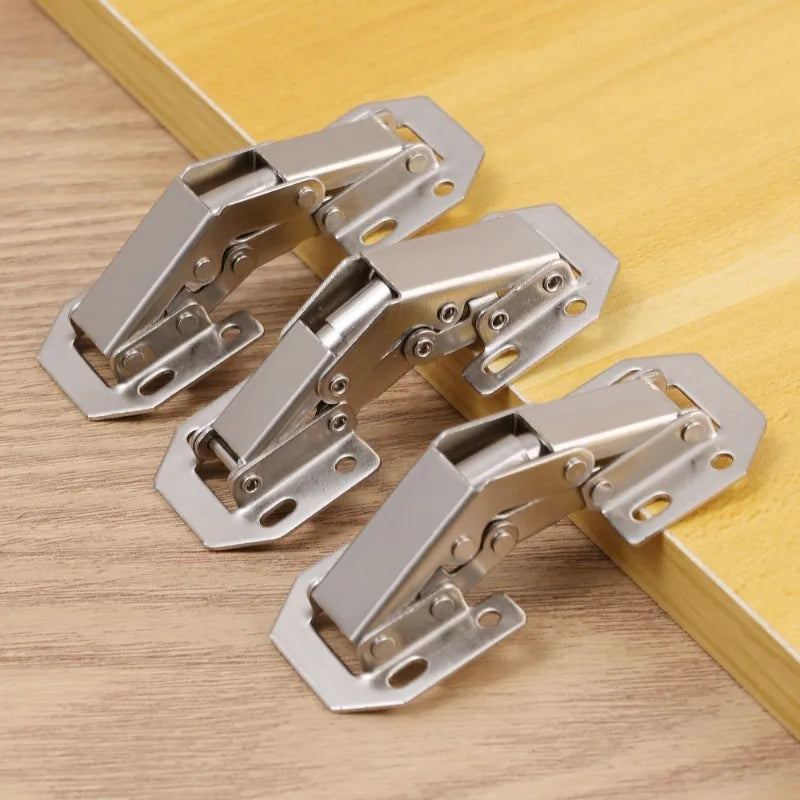 Bisagras de acero sin taladro para muebles y armarios · 90° con cierre suaveBisagrasHardware > Hardware Accessories > Hinges